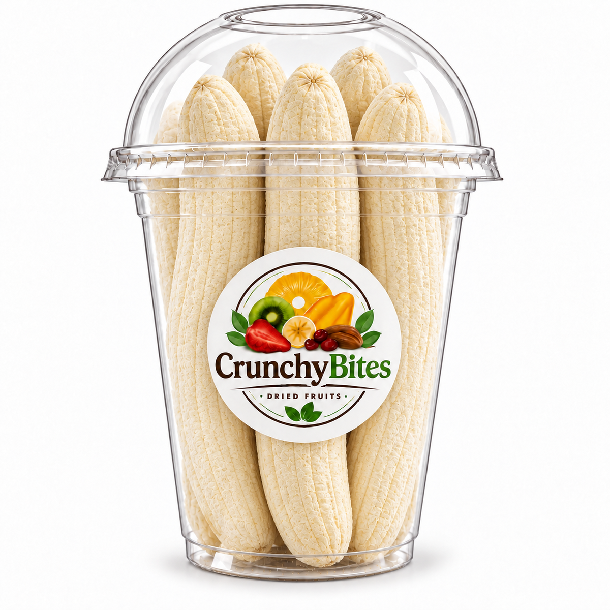 WHOLE FREEZE-DRIED BANANA - BANANE ENTIÈRE LYOPHILISÉE