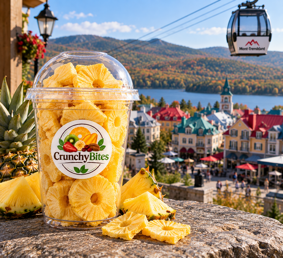 Freeze-Dried Pineapple / Ananas lyophilisé