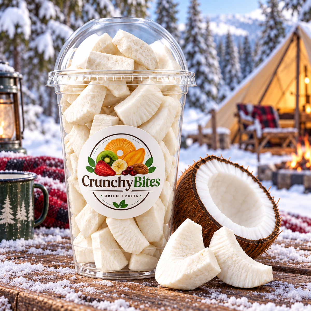 Freeze-Dried Coconut / Noix de coco lyophilisée