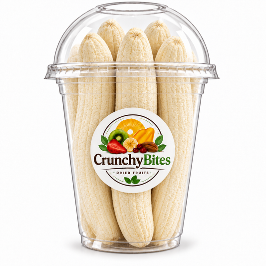 WHOLE FREEZE-DRIED BANANA - BANANE ENTIÈRE LYOPHILISÉE
