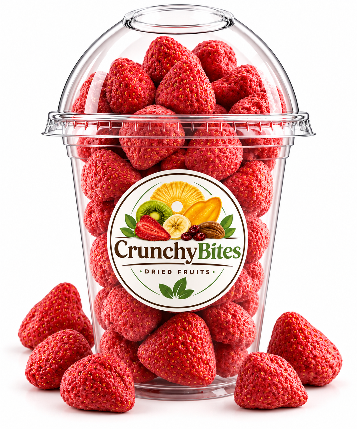 Freeze-Dried Strawberries / Fraises lyophilisées