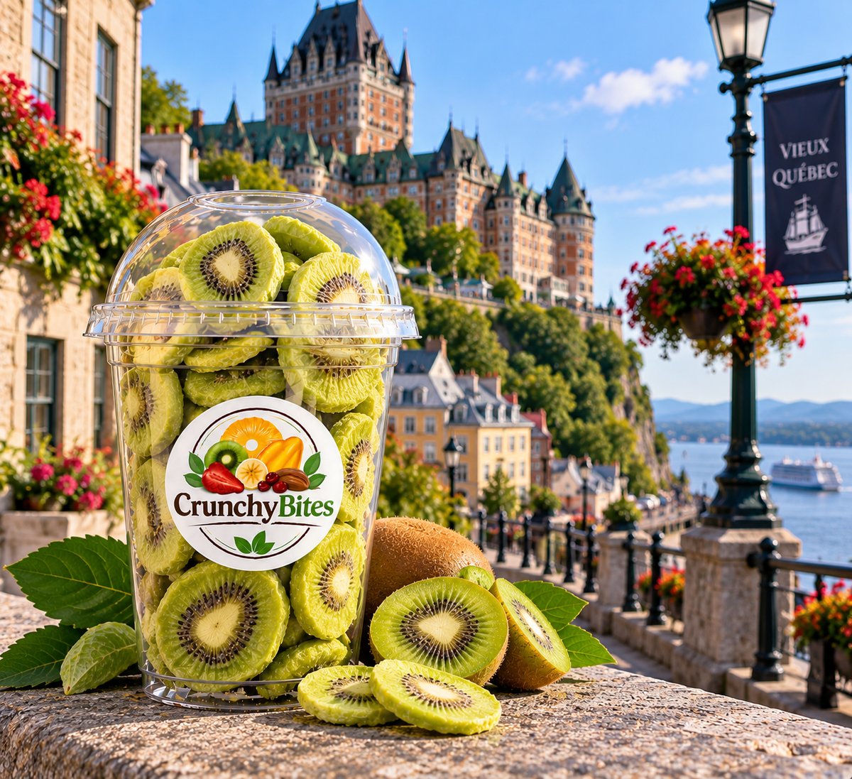Freeze-Dried Kiwi / Kiwis Lyophilisés
